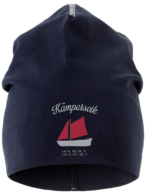 Kämpersvik Beanie, Marinblå (modell 1)